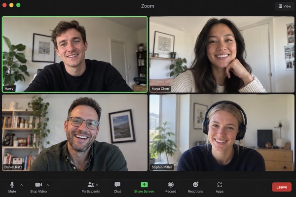 Discovery call with a client team